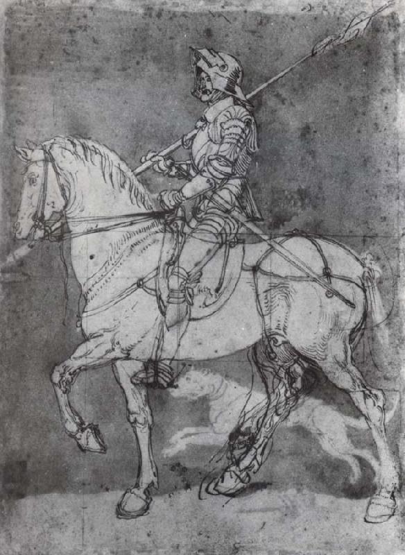 Albrecht Durer Peaparatory study for the engraving